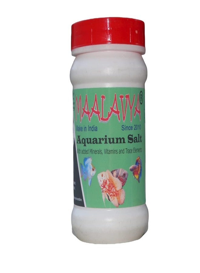 Maalavya 400 GM Aquarium Salt for Fish Tanks for All Fresh Water Fishes (Added Minerals, Vitamins and Trace Elements) - Image 1